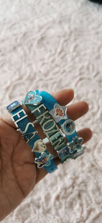 Bracelets reine des neiges