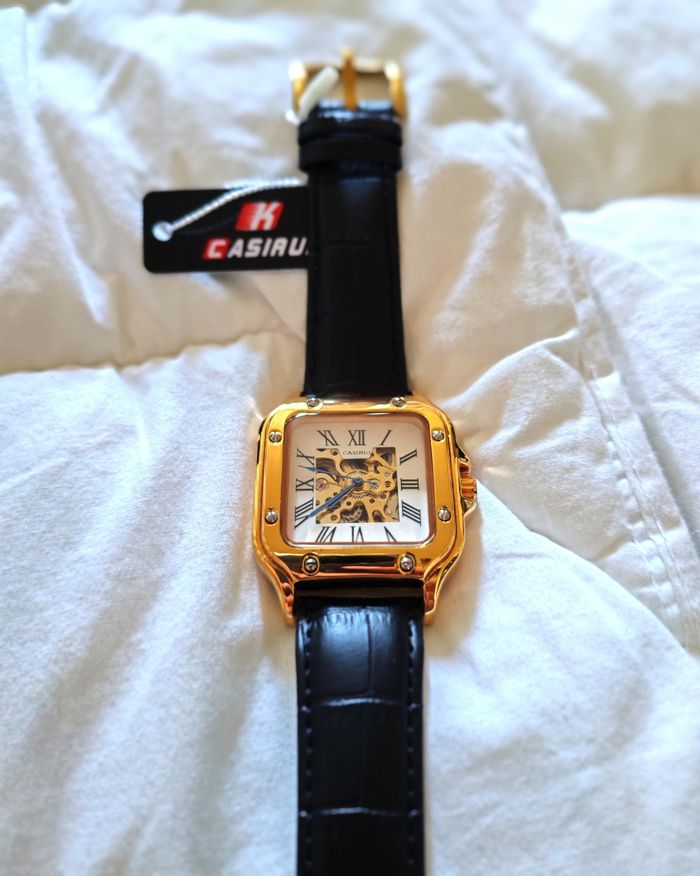 Montre automatique rectangulaire - photo numéro 3
