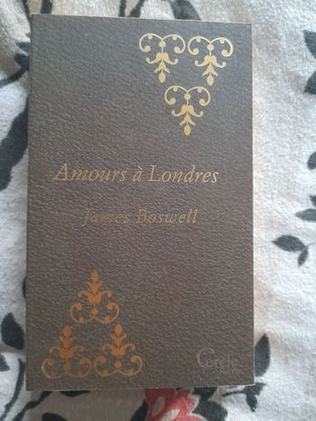 Livre de James Boswell "Amours à Londres"