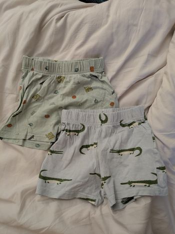 Lot de 2 shorts fin 3 ans Kiabi