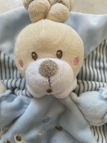Doudou mouchoir lapin