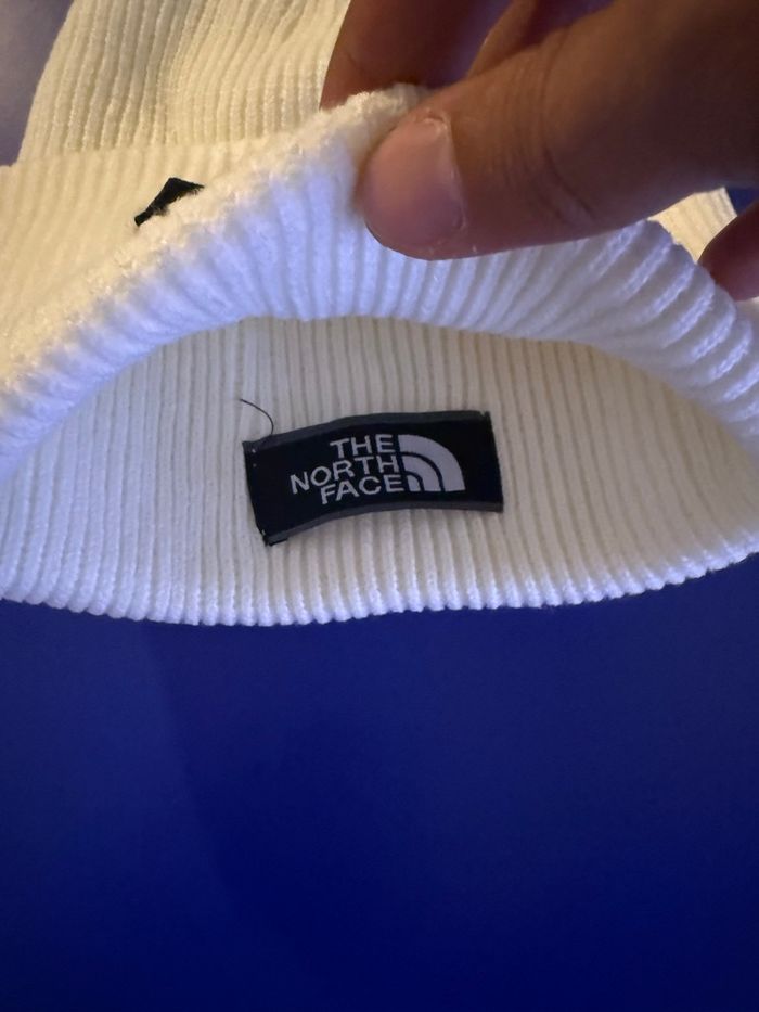 Bonnet the north face crème - photo numéro 3