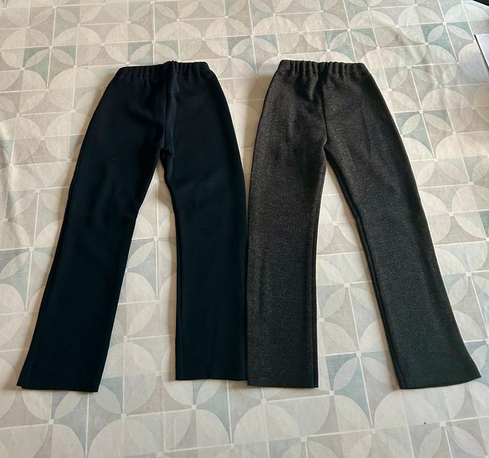 Lot de 2 leggings- fille ou garçon - 6 ans - Duger - neuf - photo numéro 3