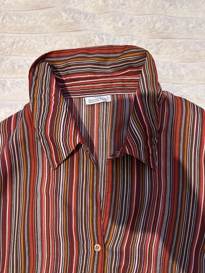 Chemise voilage