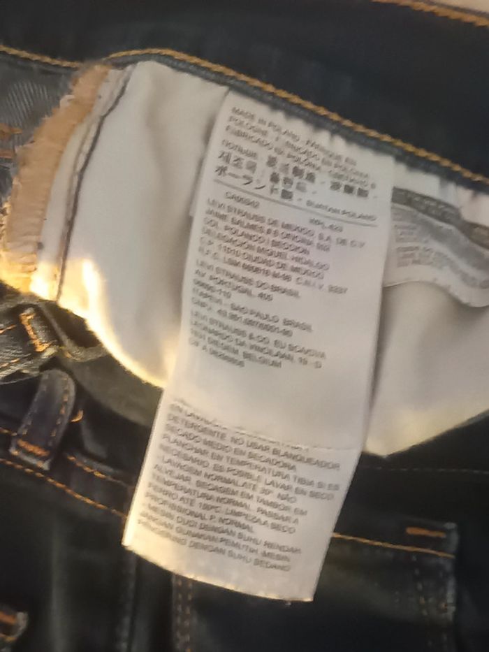 Jean coupe droite véritable Levi's femme taille 26 - photo numéro 6