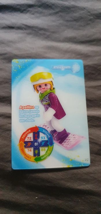 Cartes Playmobil le monde du sport Carrefour