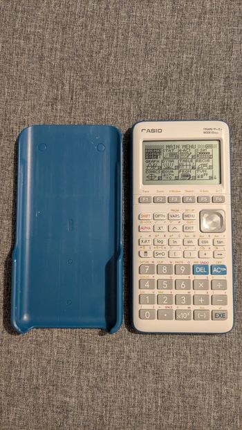 Calculatrice Casio graph 35+E II mode examen
