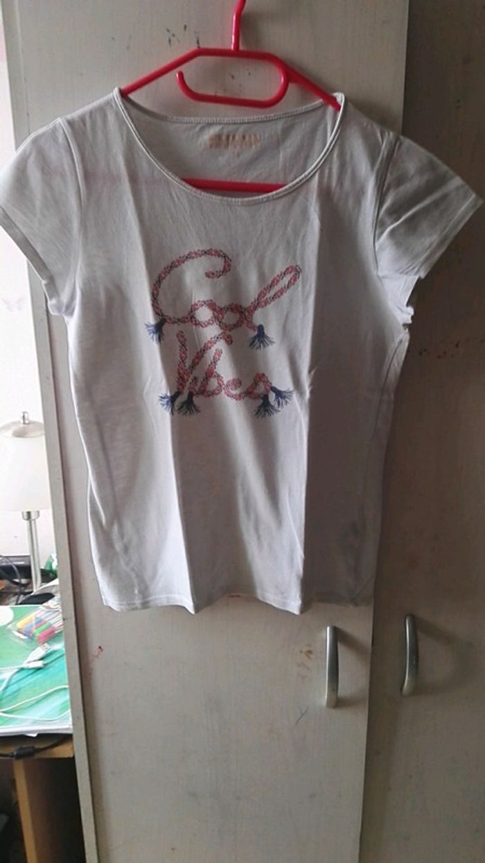 Tshirt blanc in extenso