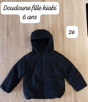 Doudoune fille de chez kiabi 6 ans