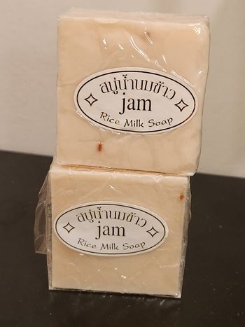 2 Savon visage blanchissantes Savon riz