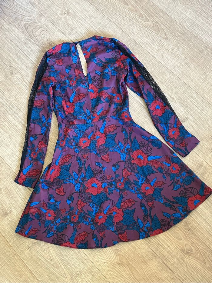 Robe imprimée neuve à manches longues Morgan taille 34 - photo numéro 8