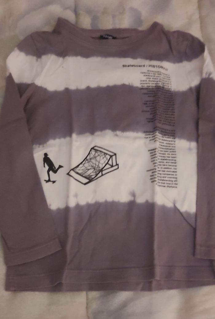 T shirt manches longues Kiabi