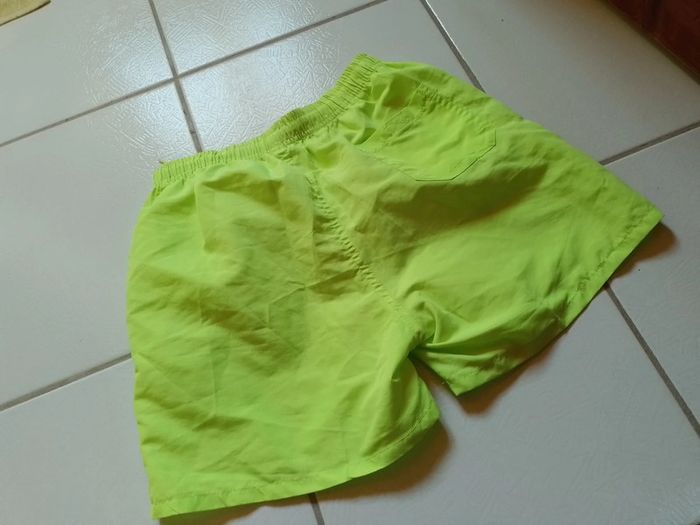 Short de bain femme jaune fluo - photo numéro 8