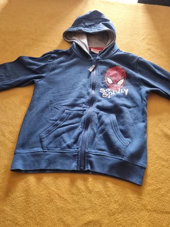 Veste a capuche spiderman