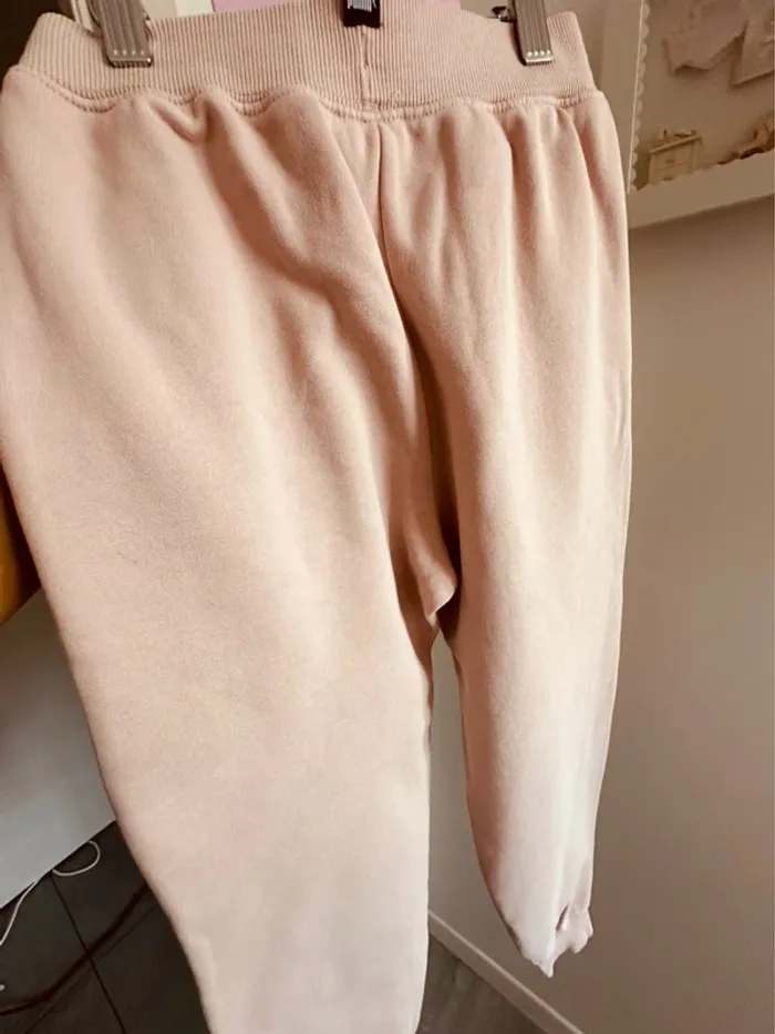 Pantalon jogging rose Puma - photo numéro 8