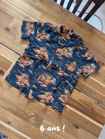Chemise Sergent Major, 6 ans.