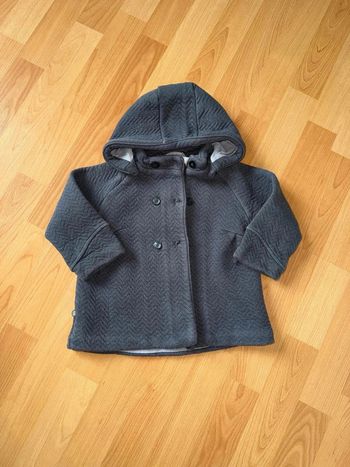 Manteau Obaïbi Bébé Mi-Saison - Douillet et Stylé (18 Mois)