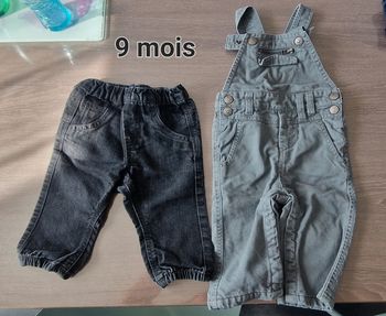 vêtements 9 mois