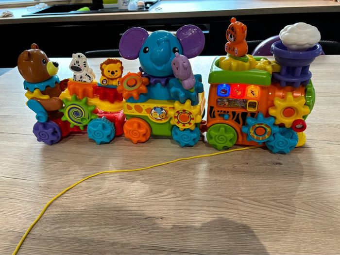 Petit train des animaux interactif à engrenages - Vtech - photo numéro 3