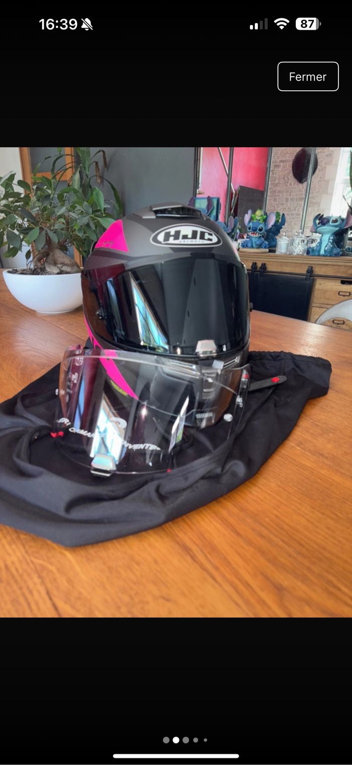 Casque femme hjc - photo numéro 5