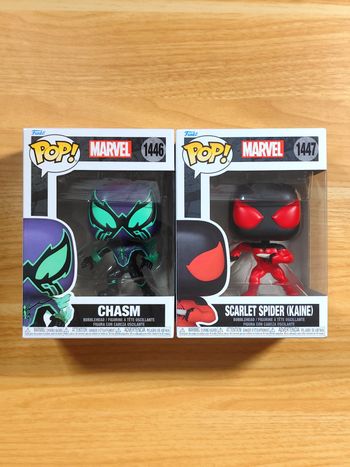Duo Funko Pop! Marvel Comics - Chasm & Scarlet Spider (Kaine)