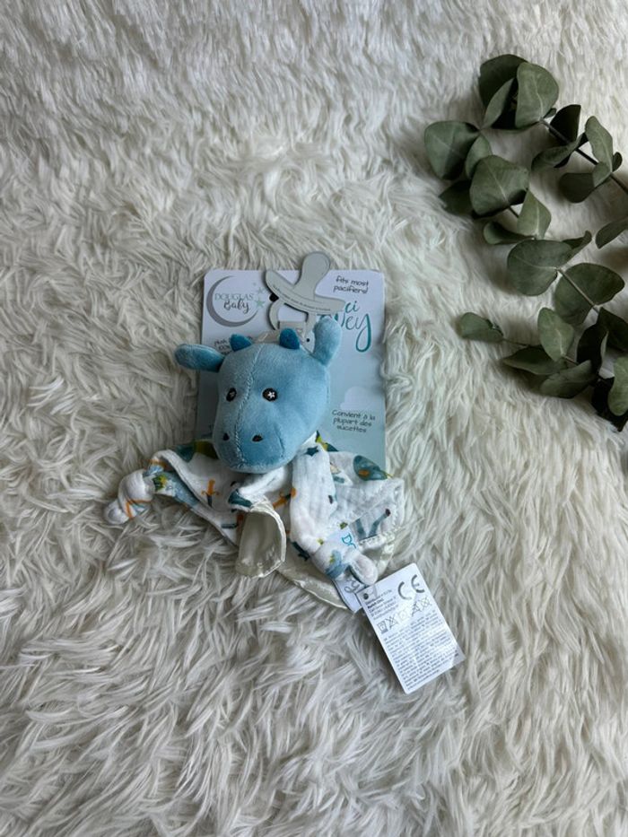 Doudou attache tétine Douglas baby