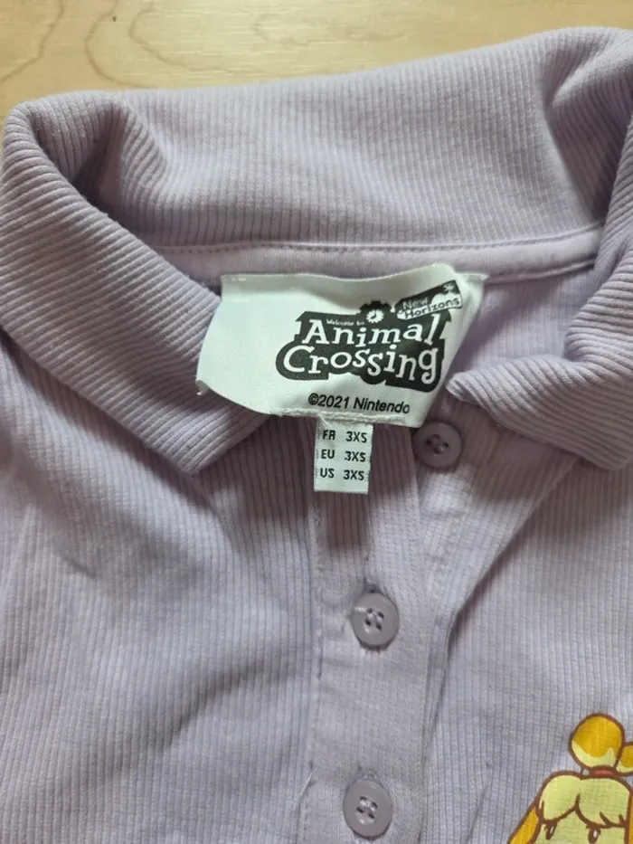 Tee shirt animal crossing taille 3XS - photo numéro 2