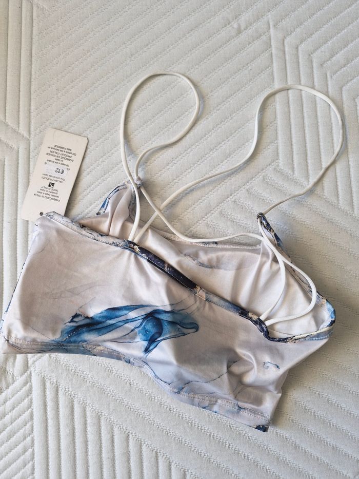 Top bleu taille 36 neuf avec étiquettes 🏷 made in italy - photo numéro 3