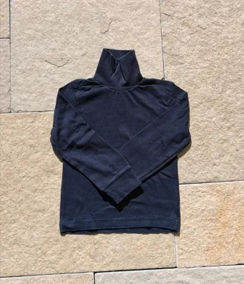 Tee-shirt sous pull col roulé 5 ans nky