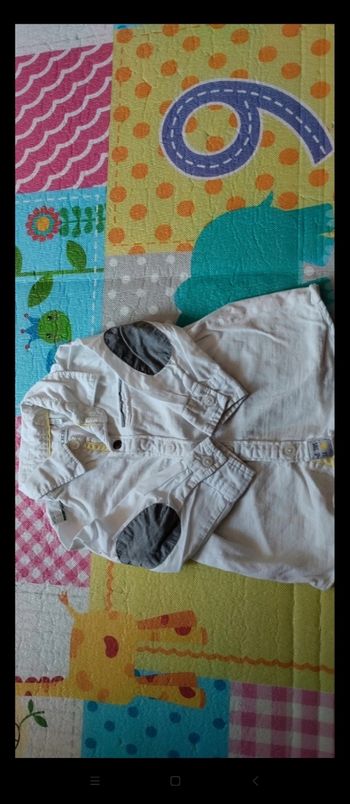 Chemise bébé 6 mois