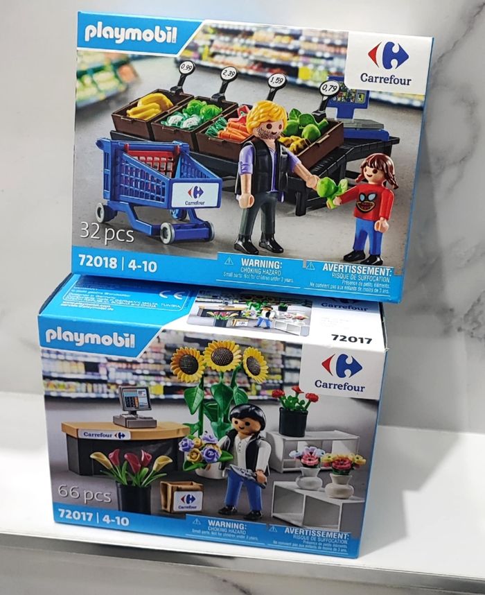 Lot de coffret playmobil neuf