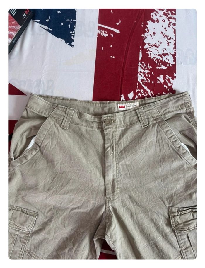 Pantalon cargo Wrangler taille 46 marron clair/ beige crème - photo numéro 10