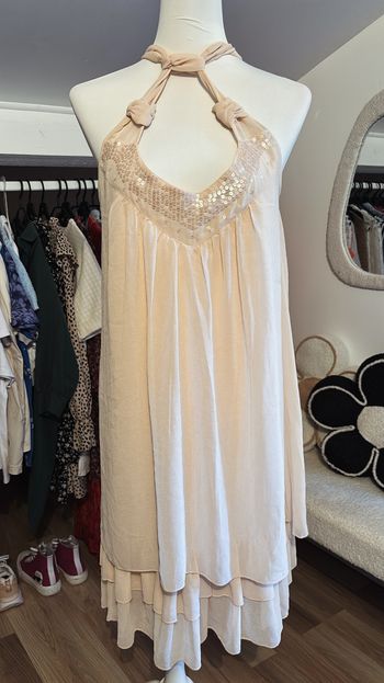 Robe de cérémonie avec sequins Pimkie (vintage) T44