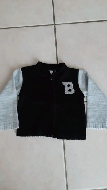 Veste fermeture éclair garçon