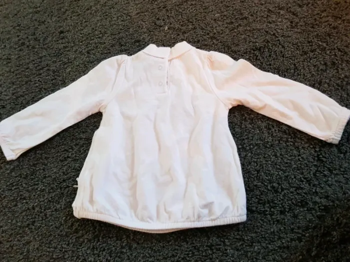 T-shirt col haut blanc, Tape à l'oeil, 9 mois - photo numéro 3