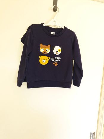 Sweat + tee-shirt assortis 36 mois