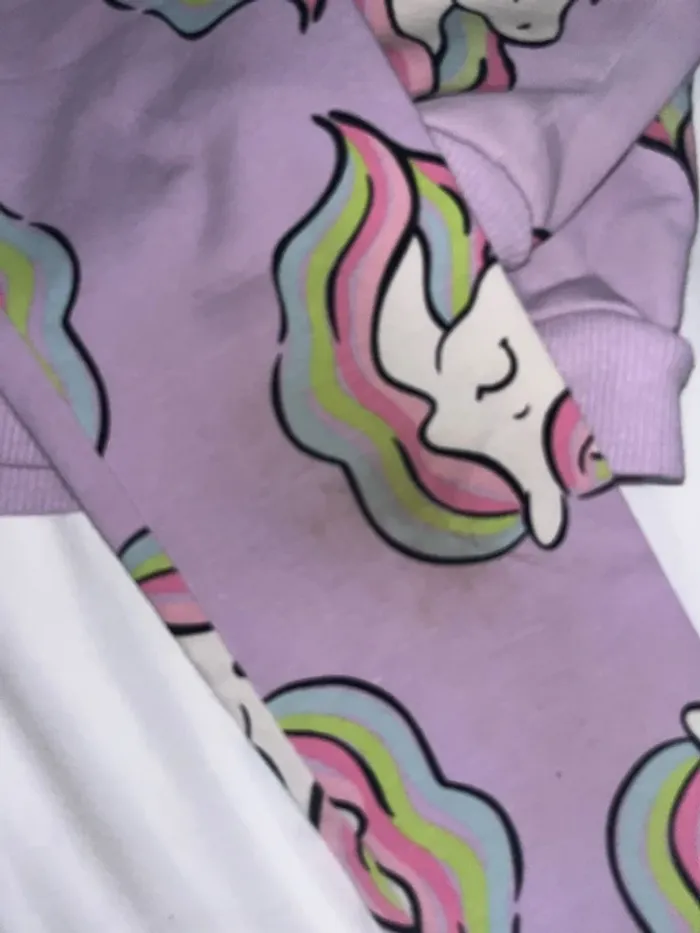 Ensemble leggings/pull licorne 4-6 ans H&M - photo numéro 6