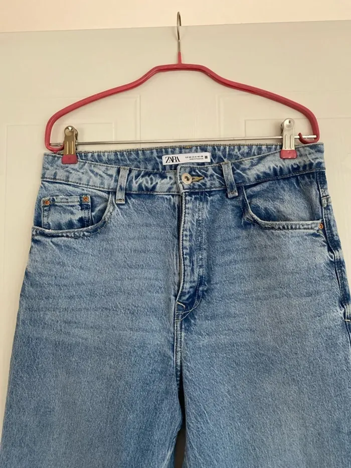 Jean bleu Zara taille 40 - photo numéro 6