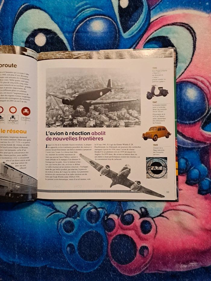 Livre timbre un siècle de transport - photo numéro 3