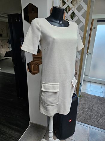 Mango robe beige taille S