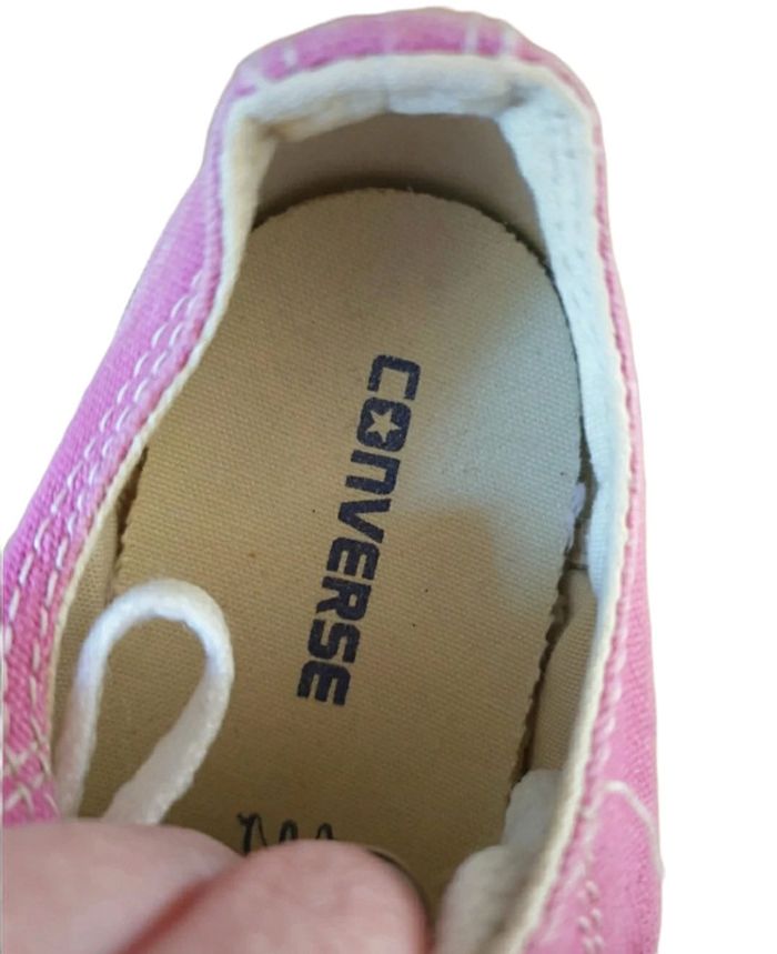 Converse rose pointure 33 - photo numéro 6