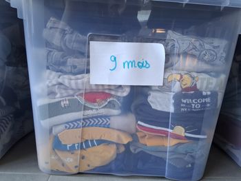 Lot vêtements garçon 9 mois