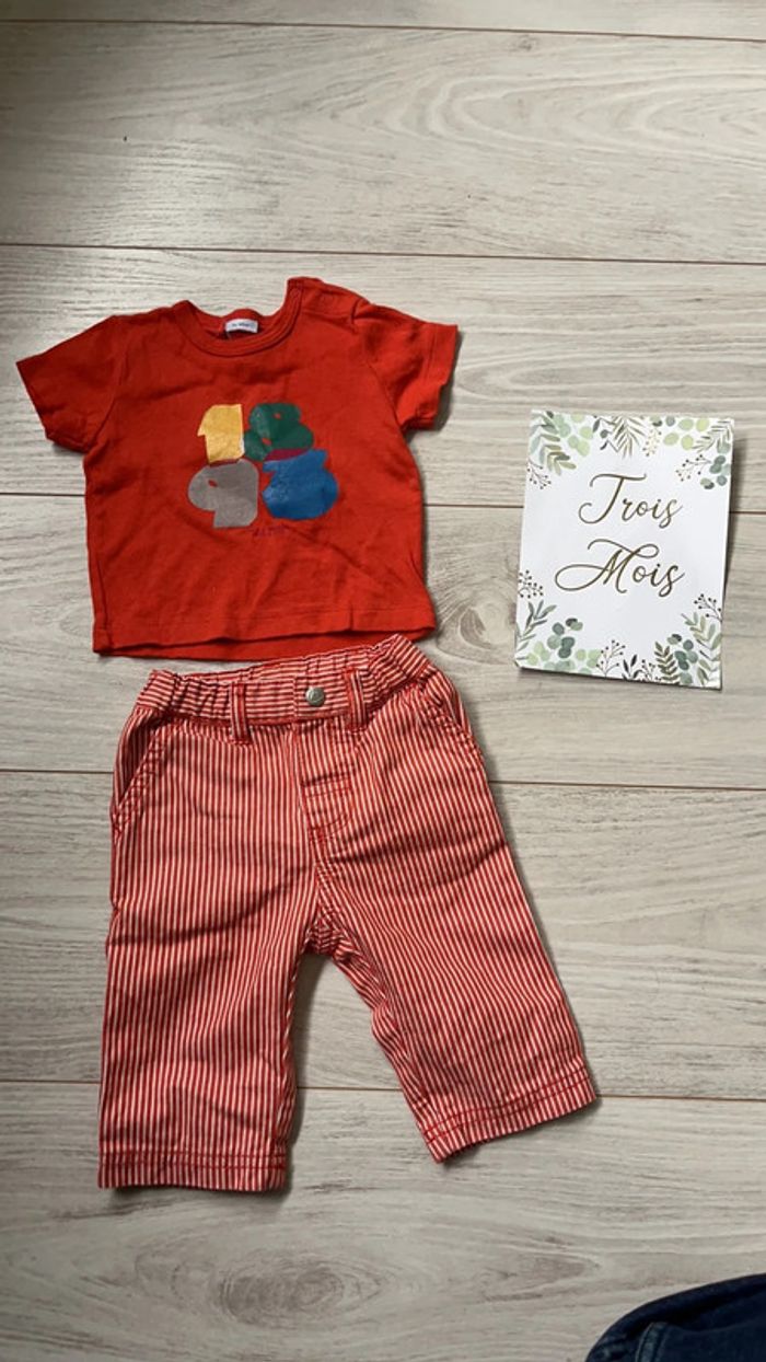 Ensemble tenue petit bateau