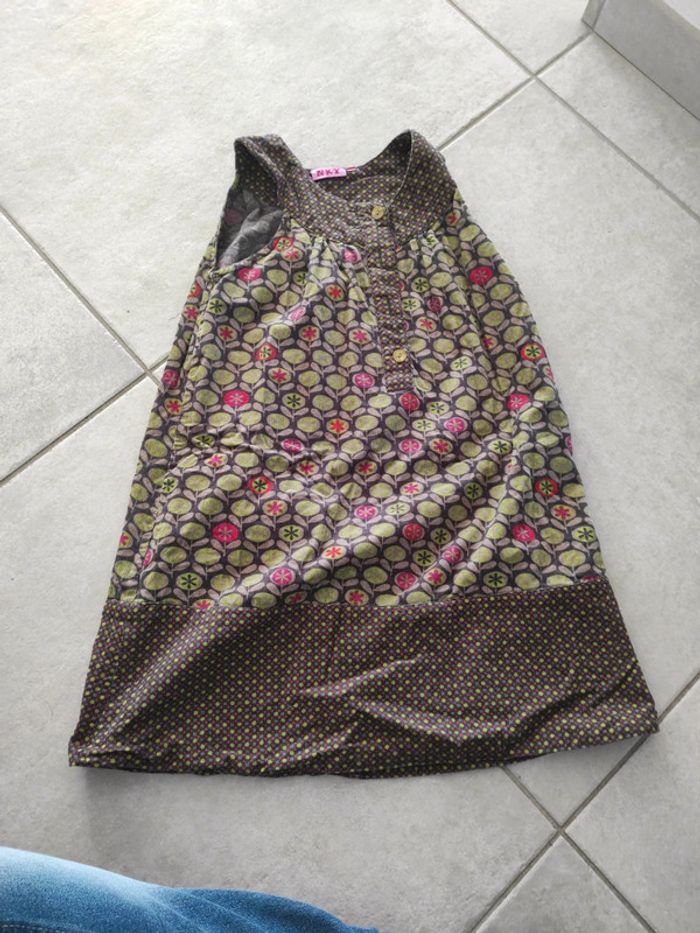 Robe en velours nky 10 ans