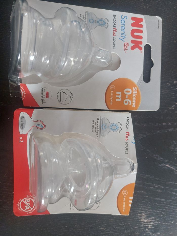 Lot biberons nuk - photo numéro 4