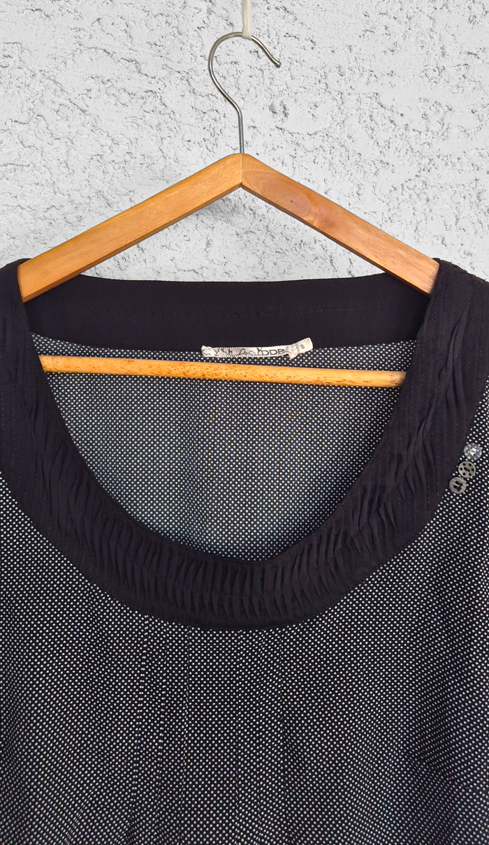 Haut DDP - Taille S - Élégant et graphique noir & blanc - photo numéro 8