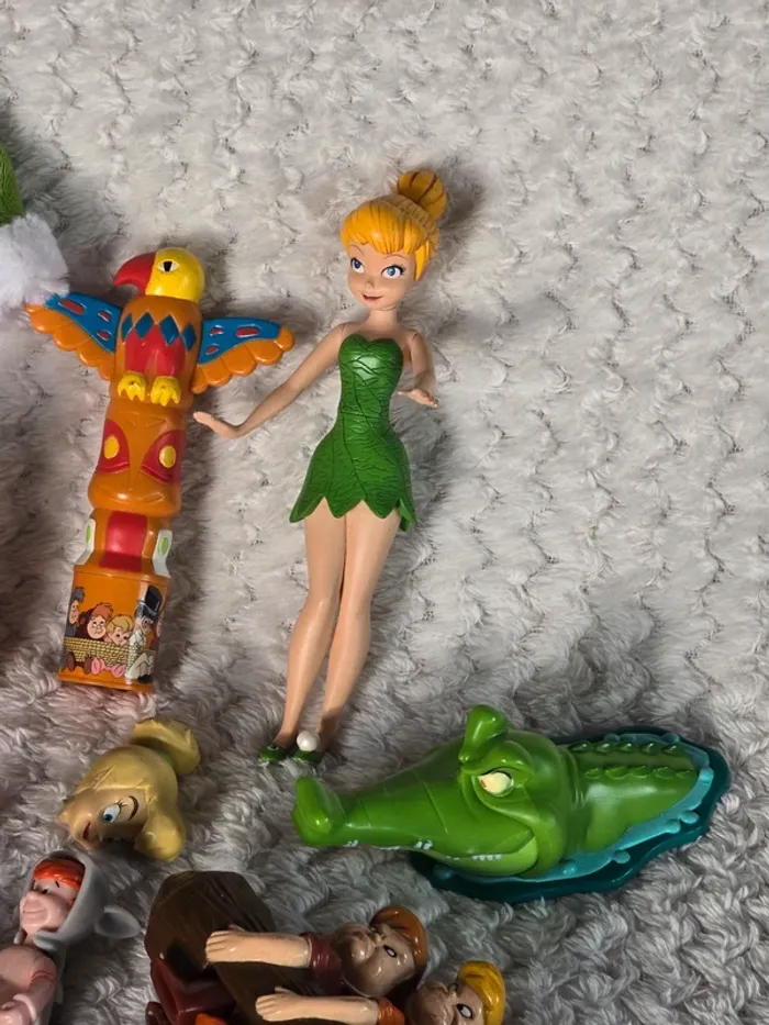 Lot collection de jouets Disney Peter Pan et Clochette - photo numéro 6