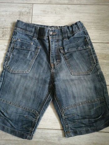 Short jean tape à l œil 7 ans