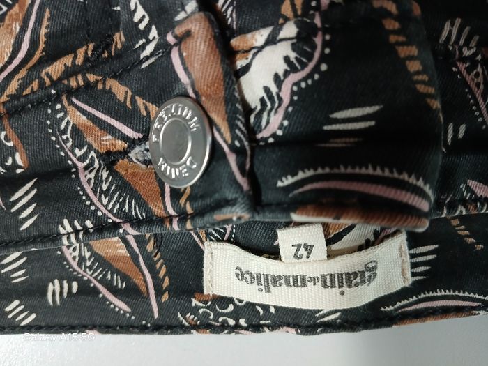 Jupe imprimé marron et noir - photo numéro 3