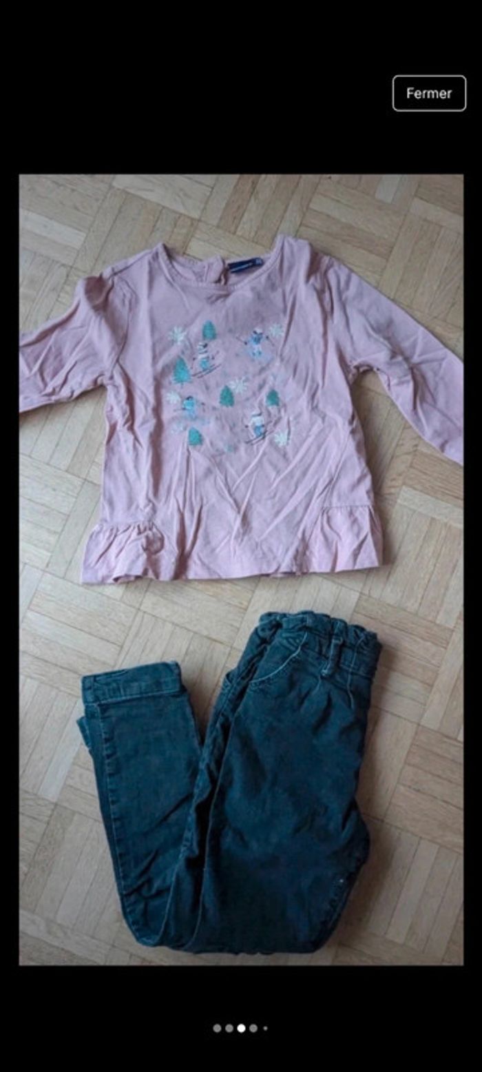 Ensemble jean noir - photo numéro 3